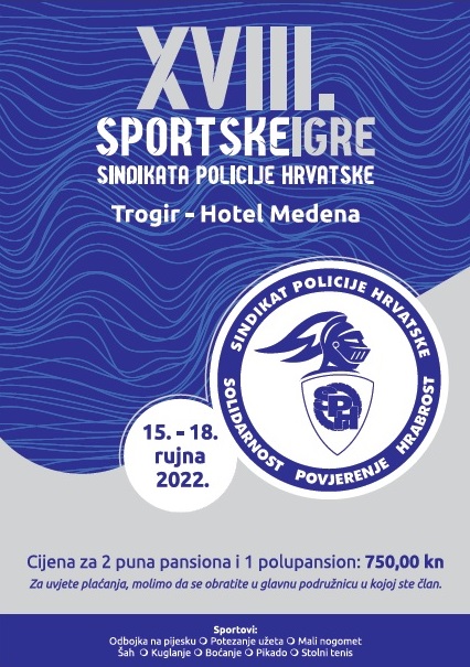 XVIII. Sportske igre Sindikata policije Hrvatske