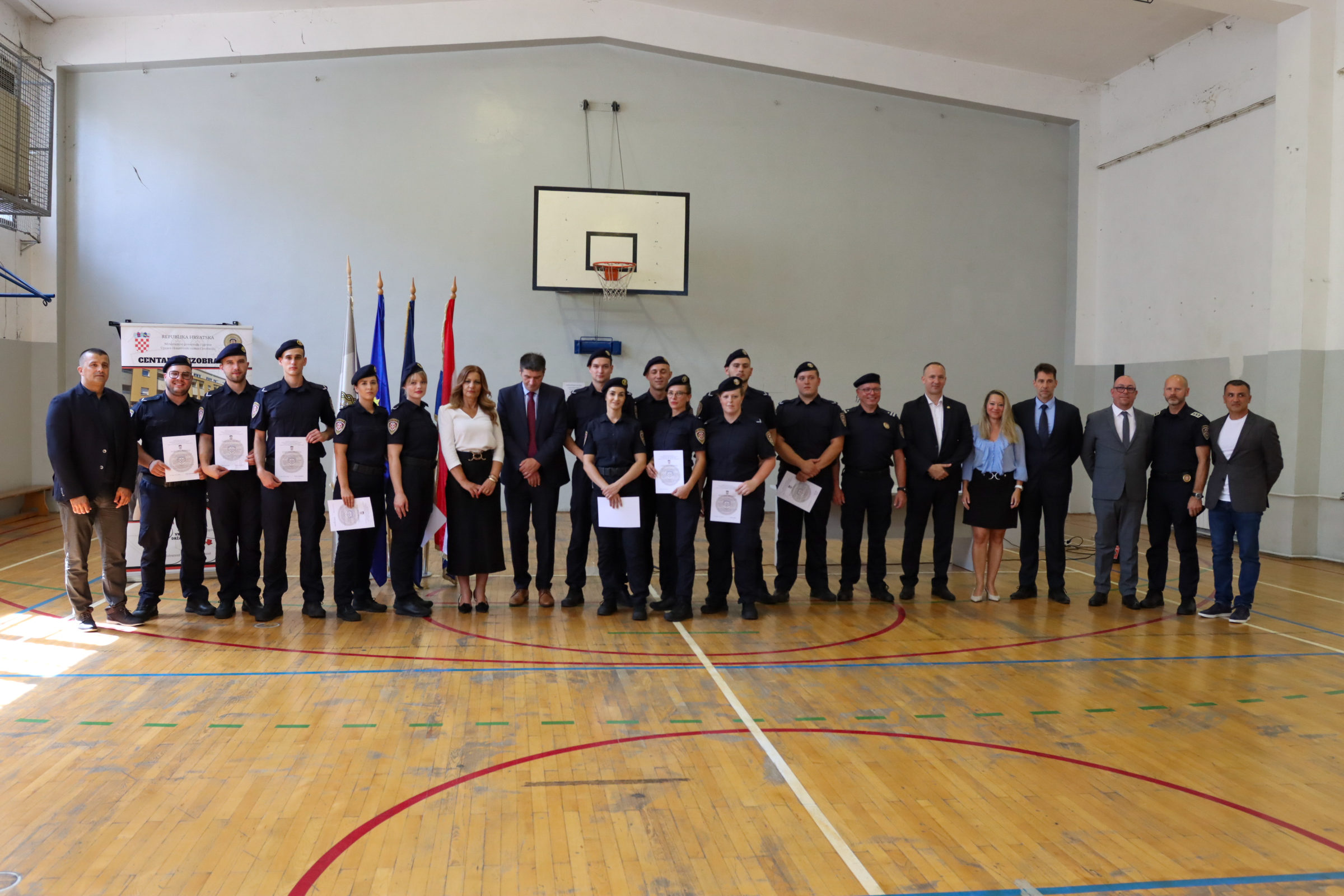 Čestitka polaznicima 47. temeljnog tečaja izobrazbe službenika pravosudne policije