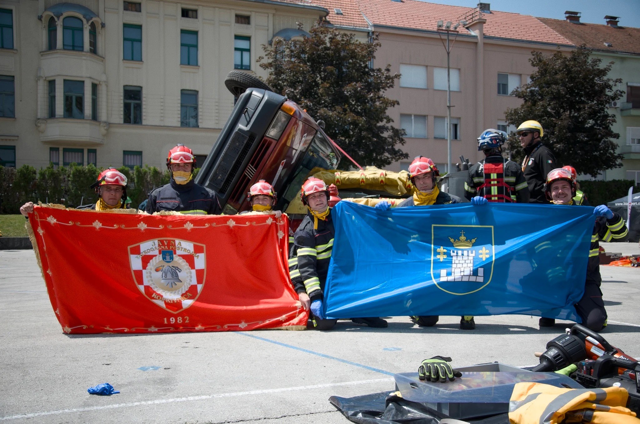 Koprivnički profesionalni vatrogasci brončani na najjačem državnom natjecanju