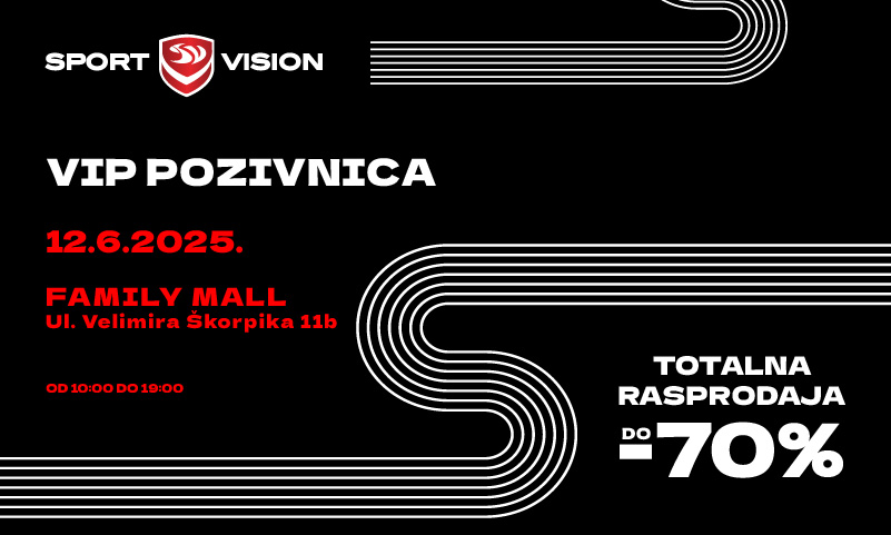 SPORT VISION – VIP pozivnica
