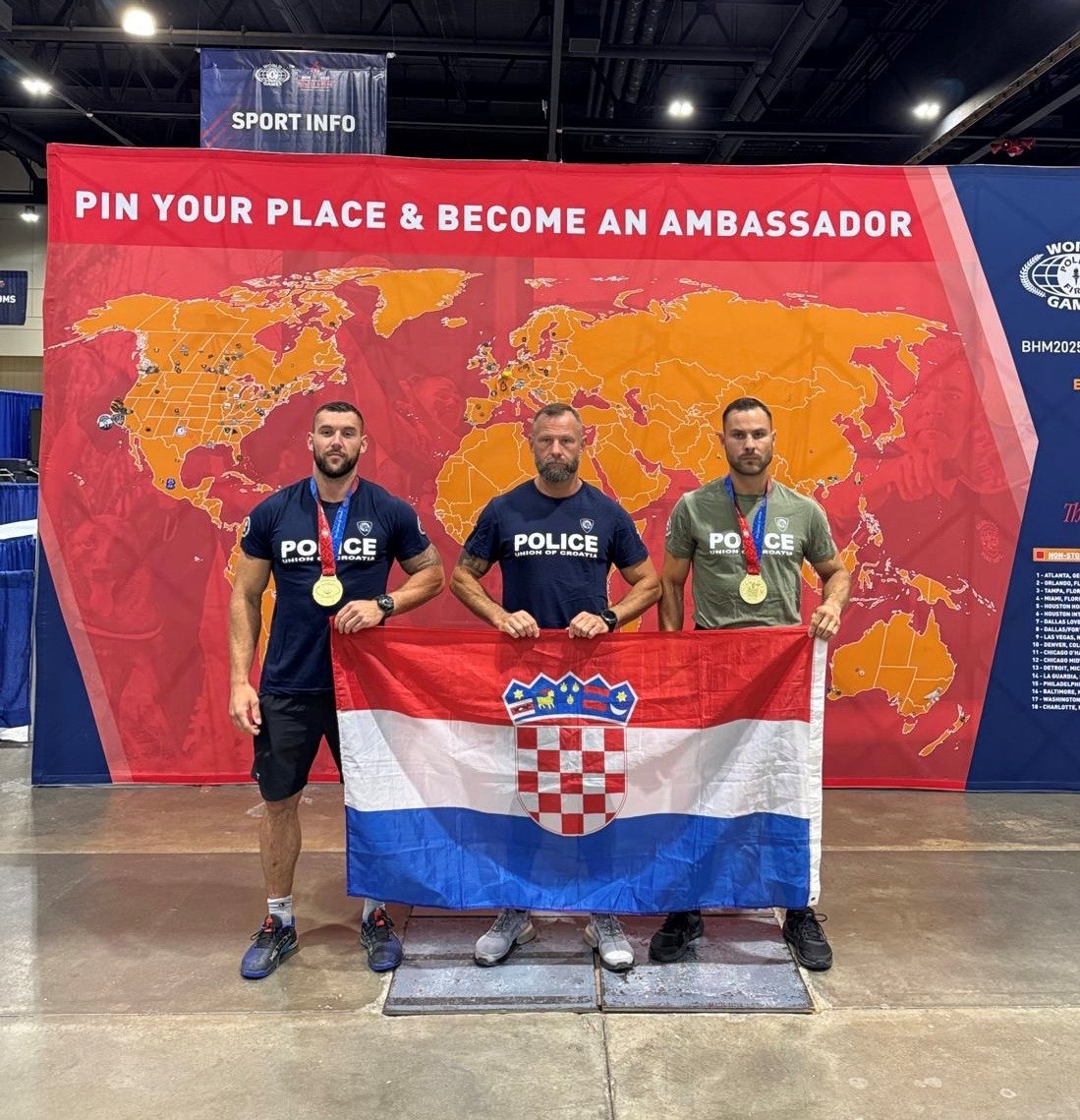 Članovi SPH sudjelovali na Svjetskim igrama policije i vatrogasaca