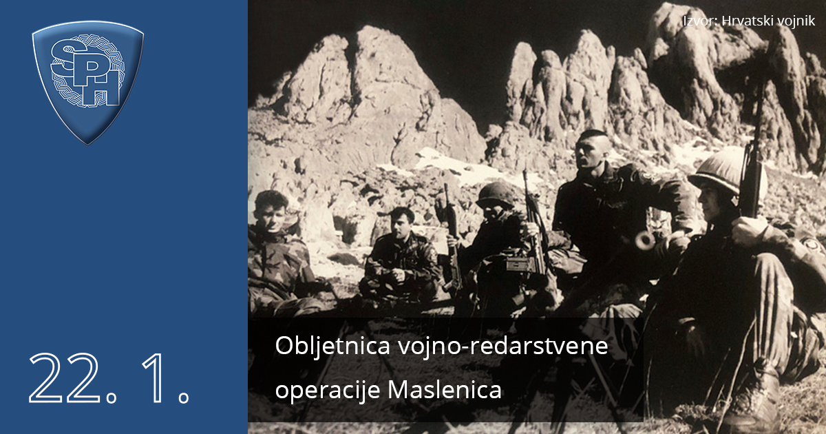 33. obljetnica vojno-redarstvene akcije Maslenica